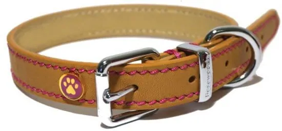 Rosewood Luxury Leren Halsband Hond 